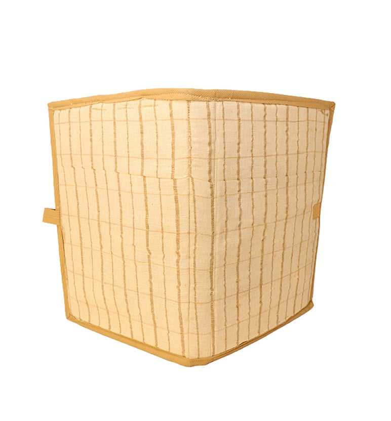 Handcrafted fabric File Folder – Striped Motif