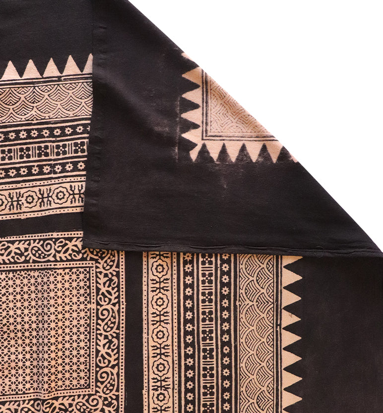 Hand Block Printed Bagh Cotton Double Bed Sheet