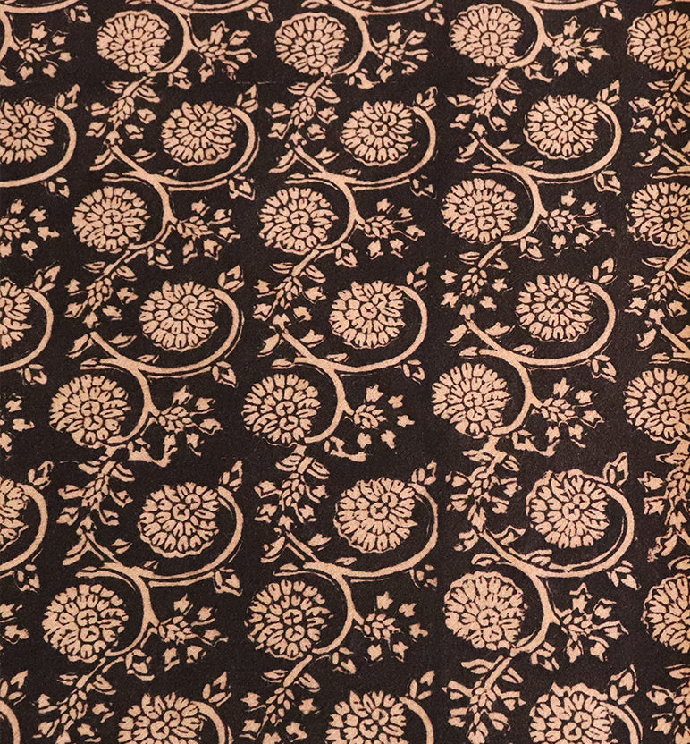 Hand Block Printed Bagh Cotton Double Bed Sheet