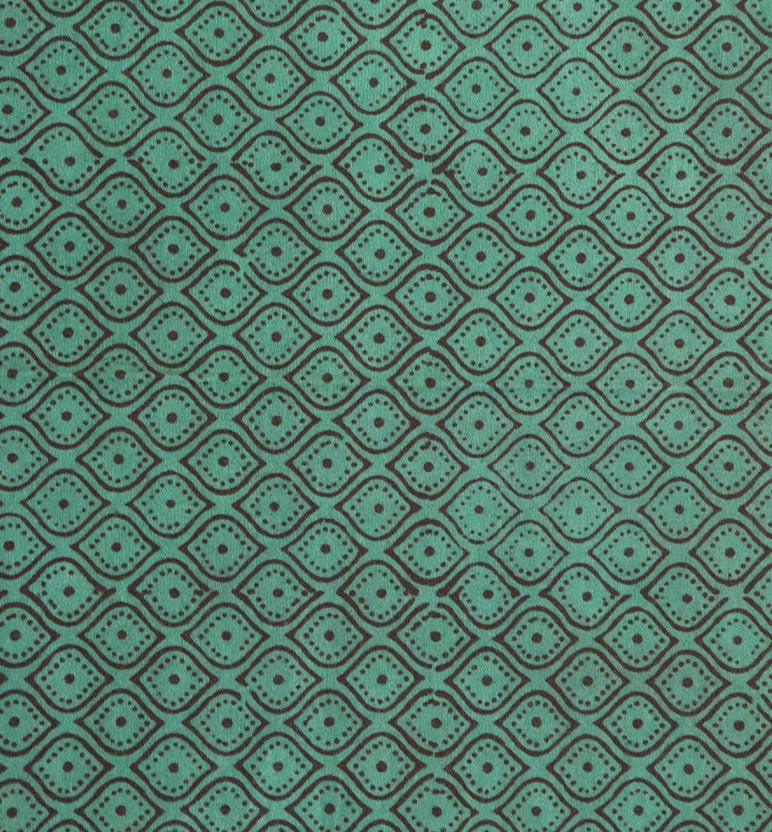 Hand Block Printed Bagh Cotton Single Bed Sheet