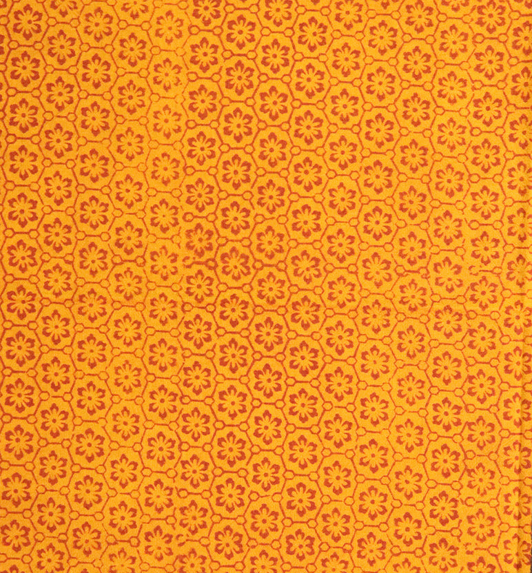 Hand Block Printed Bagh Cotton Single Bed Sheet