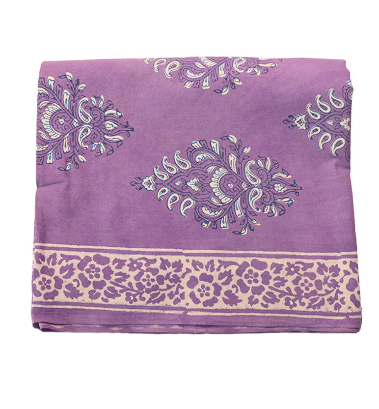 Handcrafted Dabu Print Cotton Dress Material – 3 Piece Set