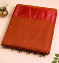 Traditional Handloom Maheshwari Silk-Blend Saree