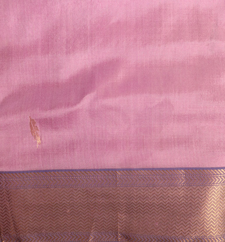 Traditional Handloom Maheshwari Silk-Blend Saree