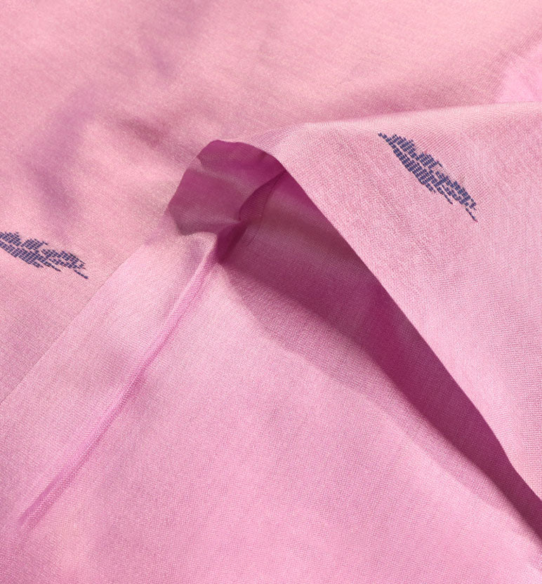 Traditional Handloom Maheshwari Silk-Blend Saree