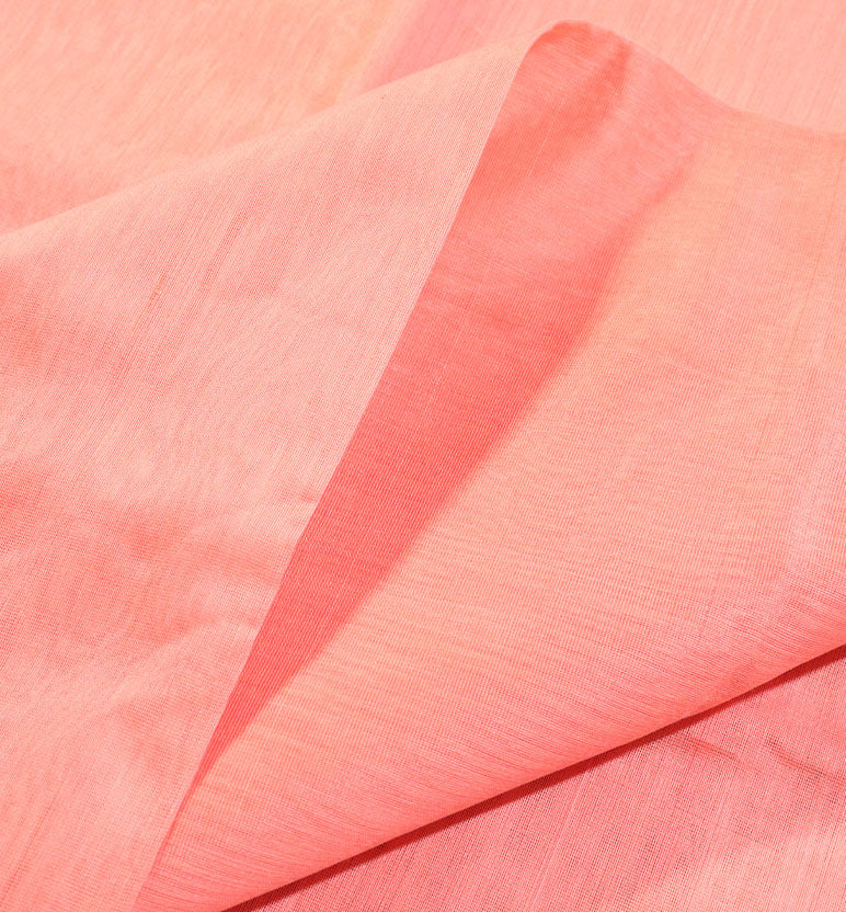 Traditional Handloom Maheshwari Silk-Blend Saree
