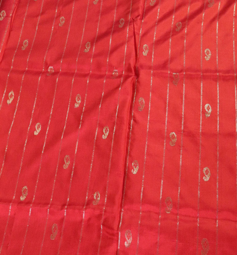Traditional Handloom Maheshwari Silk-Blend Saree