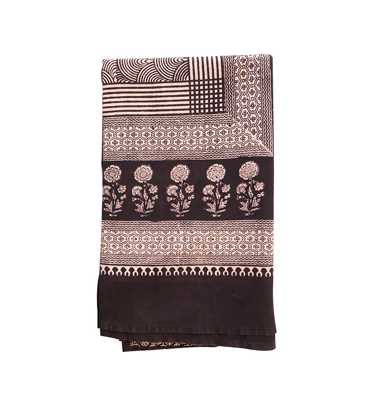 Hand Block Printed Bagh Cotton Double Bed Sheet