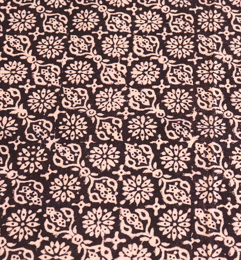 Hand Block Printed Bagh Cotton Double Bed Sheet