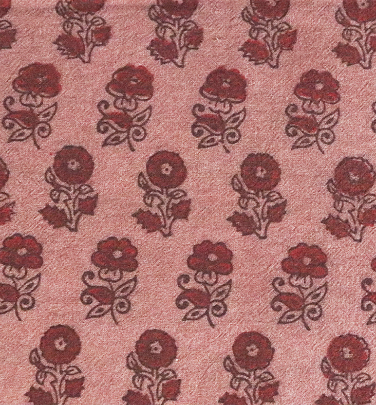 Hand Block Printed Bagh Cotton Double Bed Sheet