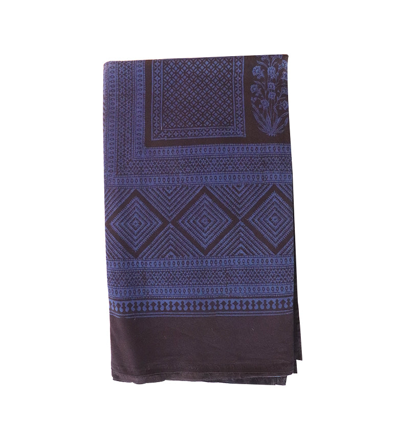Hand Block Printed Bagh Cotton Double Bed Sheet