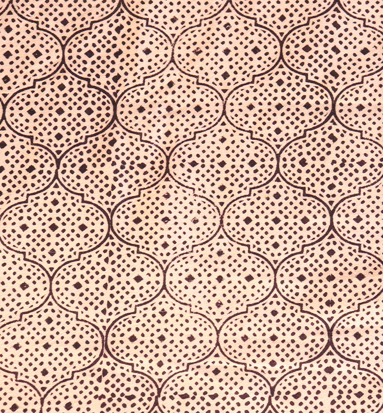Hand Block Printed Bagh Cotton Double Bed Sheet