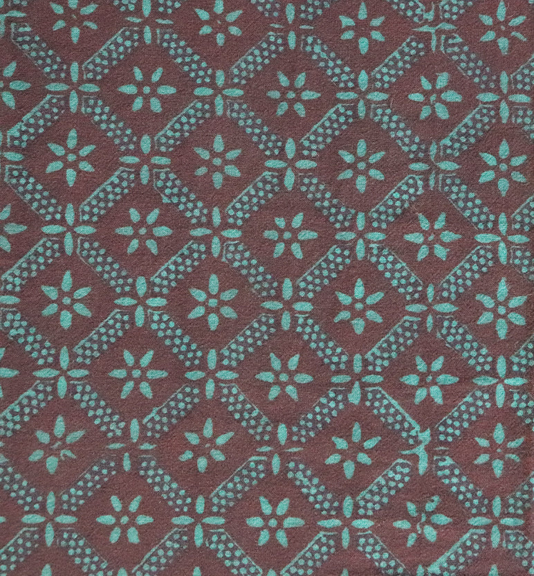Hand Block Printed Bagh Cotton Double Bed Sheet