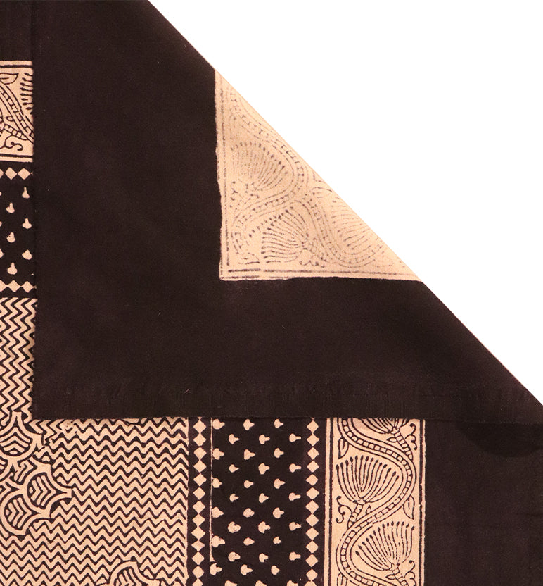 Hand Block Printed Bagh Cotton Single Bed Sheet