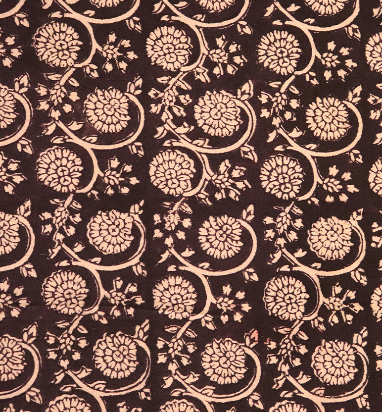 Hand Block Printed Bagh Cotton Single Bed Sheet