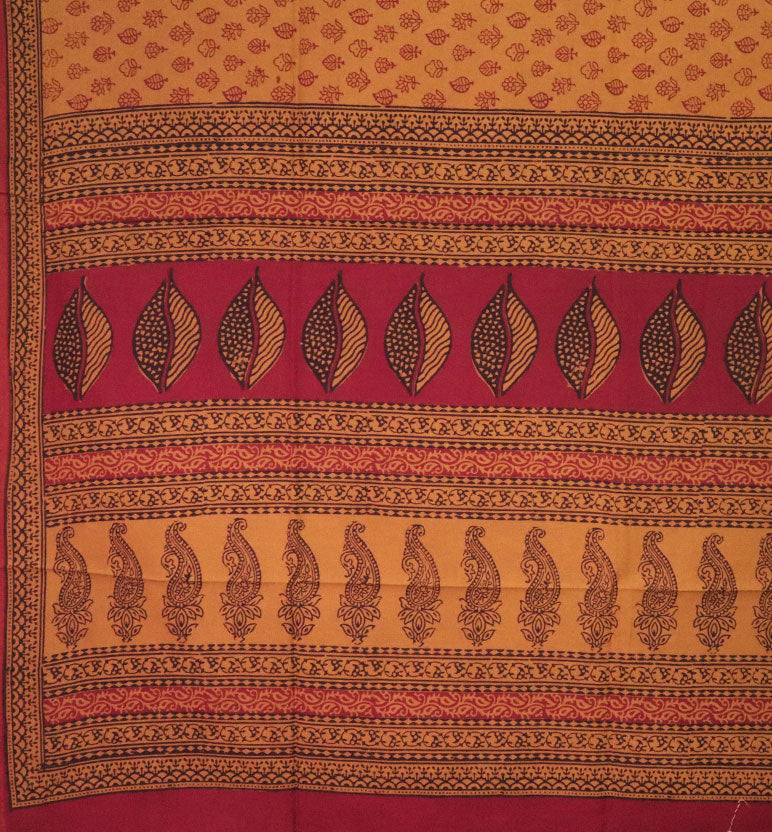 Hand Block Printed Bagh Cotton Dupatta
