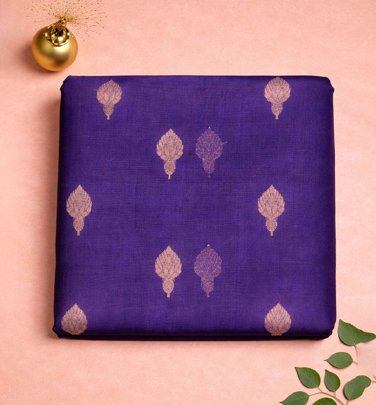 Handwoven Chanderi Silk & Cotton Saree