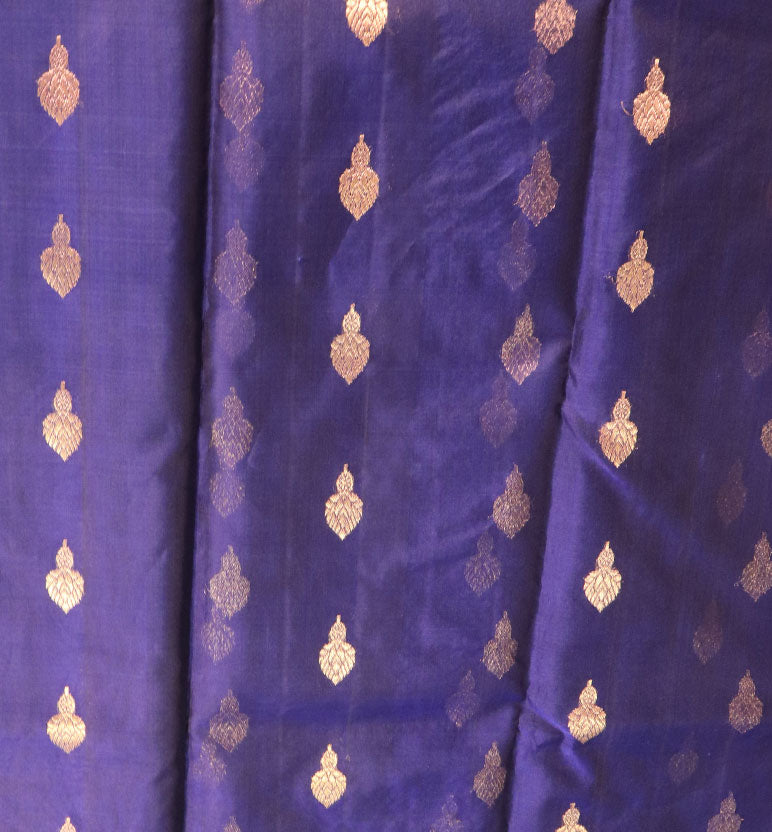 Handwoven Chanderi Silk & Cotton Saree