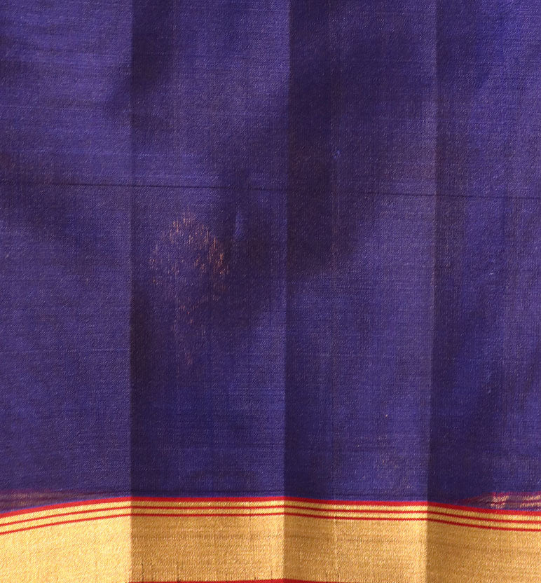 Handwoven Chanderi Silk & Cotton Saree