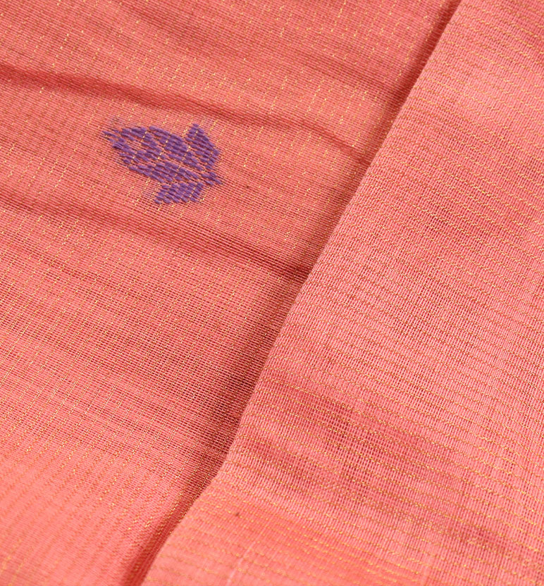 Traditional Handloom Maheshwari Silk-Blend Saree
