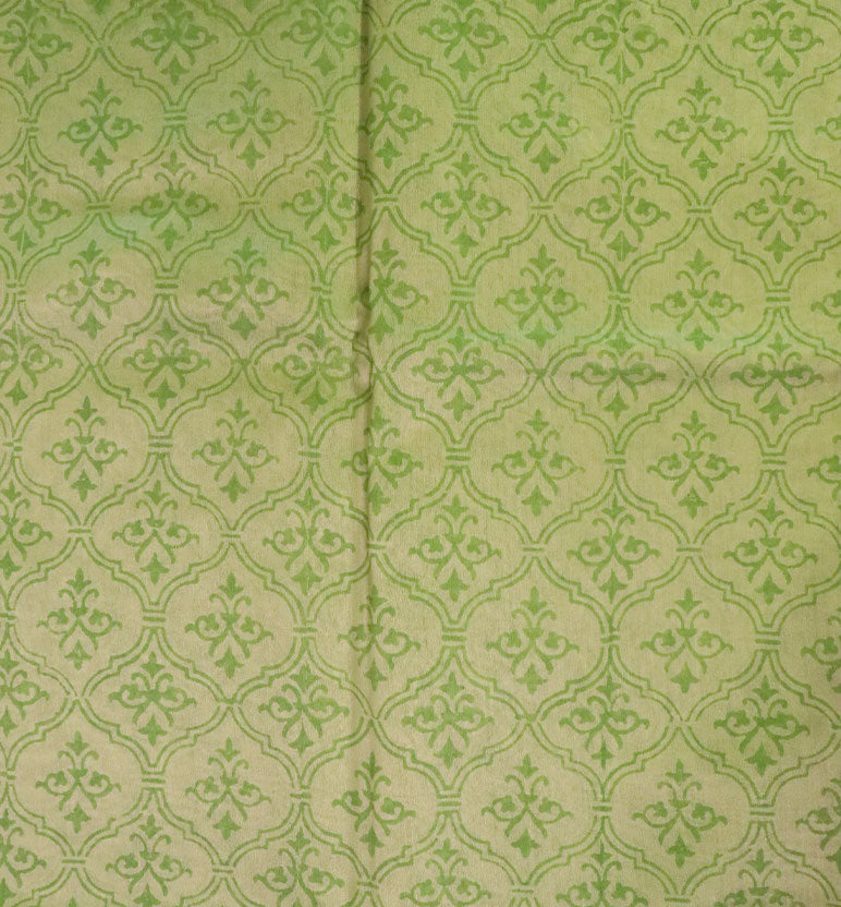 Heritage Block Print Maheshwari Saree