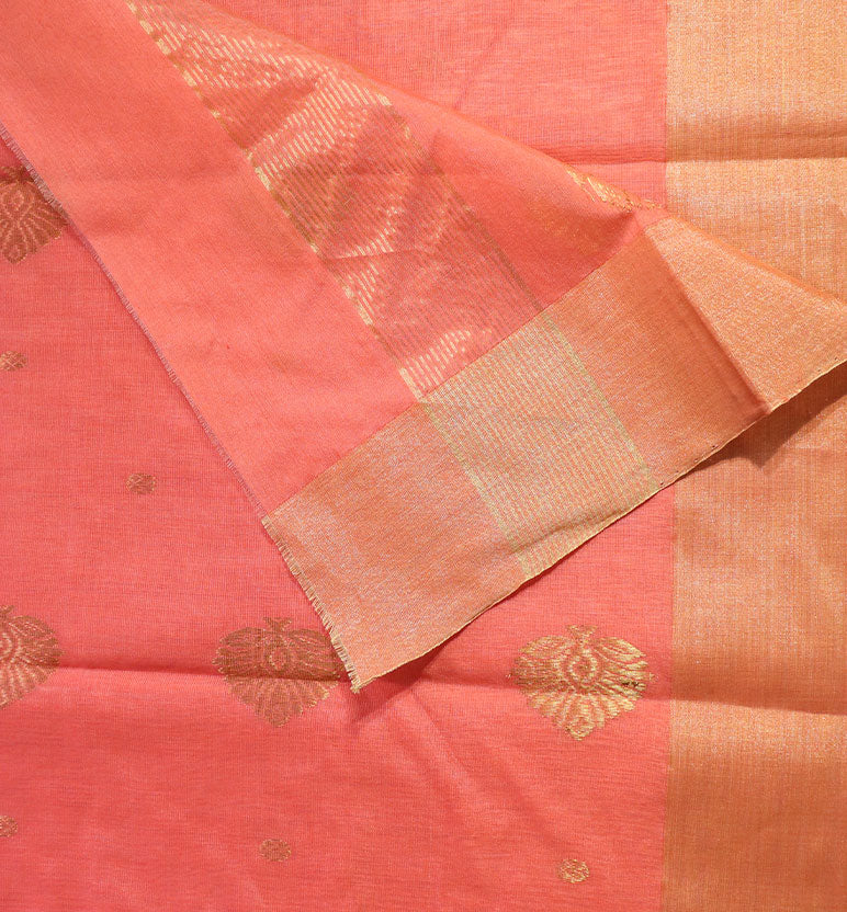 Handloom Chanderi Silk Cotton Saree