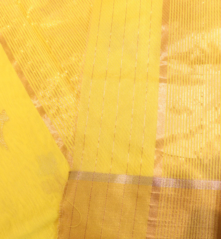 Handloom Chanderi Silk Cotton Saree