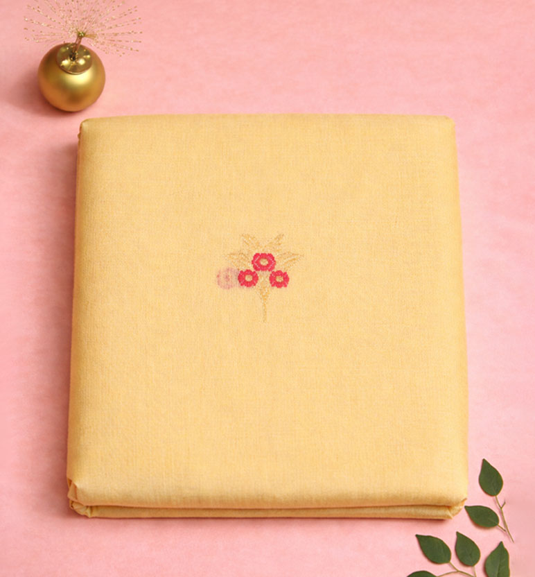 Handloom Chanderi Silk Cotton Saree