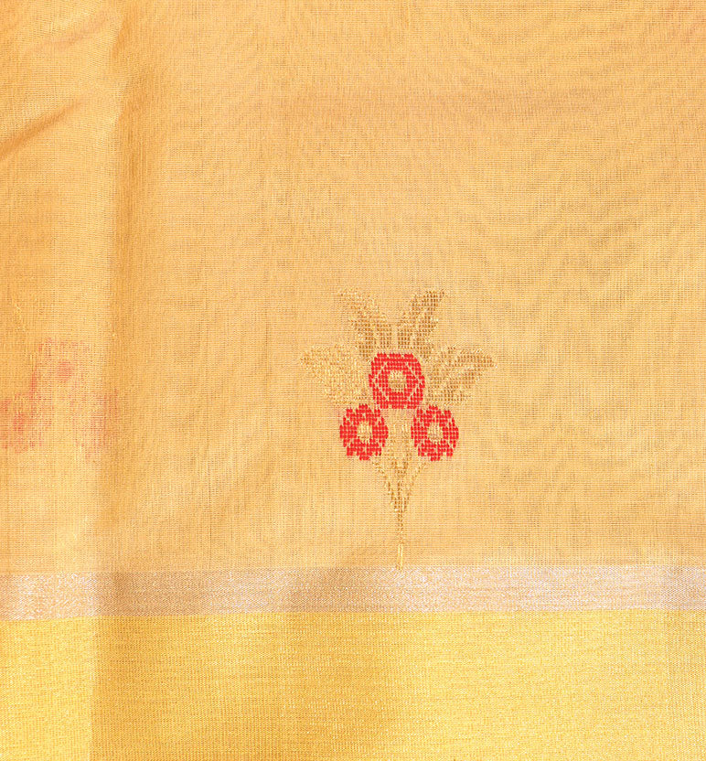 Handloom Chanderi Silk Cotton Saree