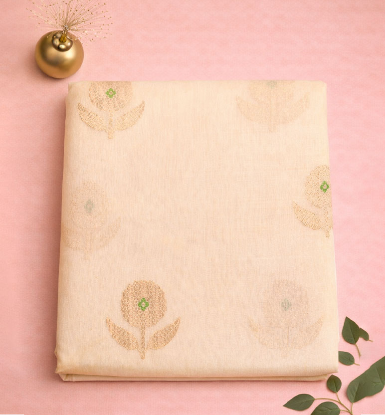 Handloom Chanderi Silk Cotton Saree