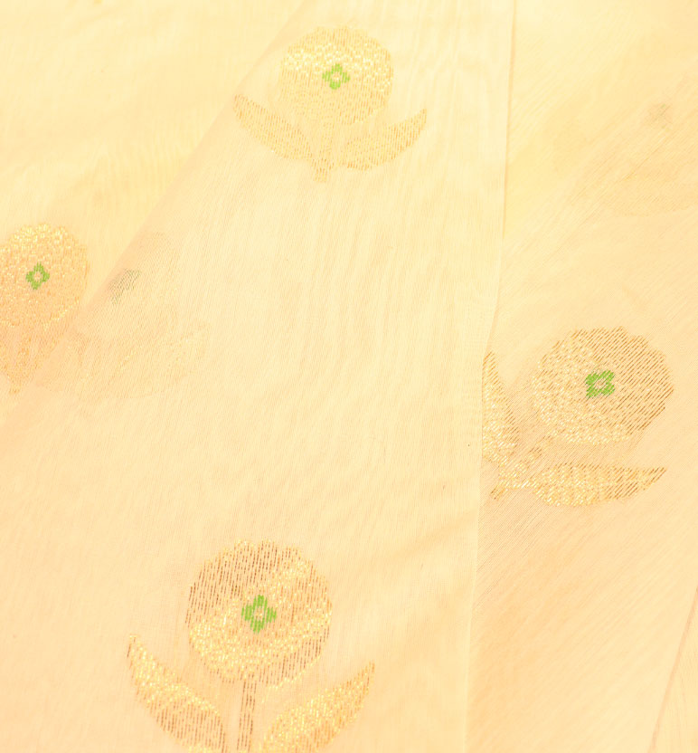 Handloom Chanderi Silk Cotton Saree