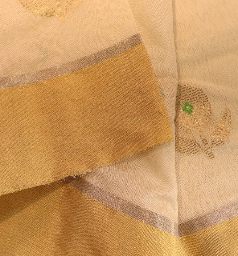 Handloom Chanderi Silk Cotton Saree