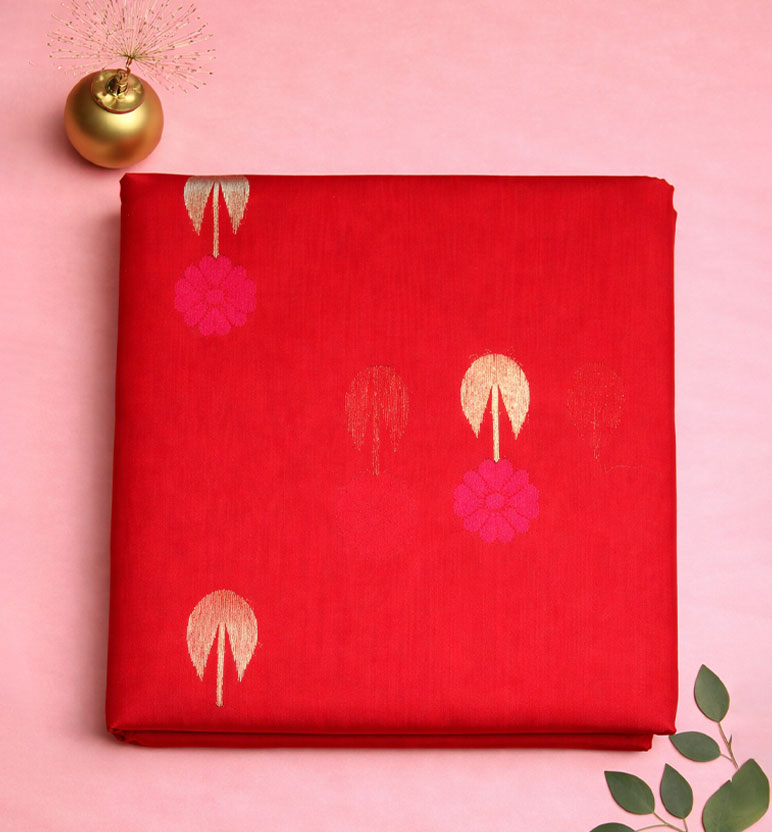 Handloom Chanderi Silk Cotton Saree