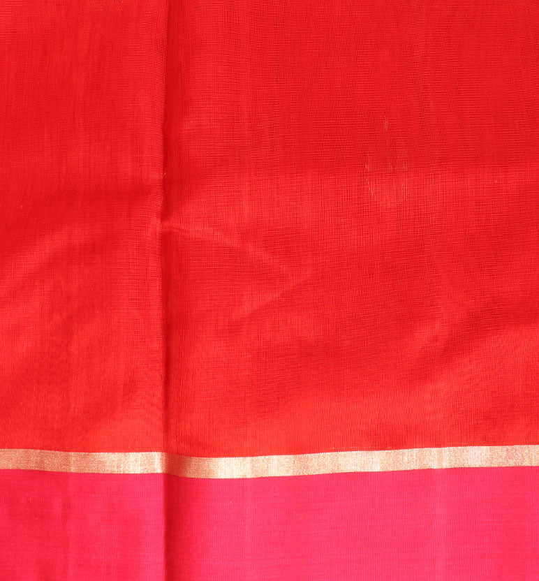 Handloom Chanderi Silk Cotton Saree