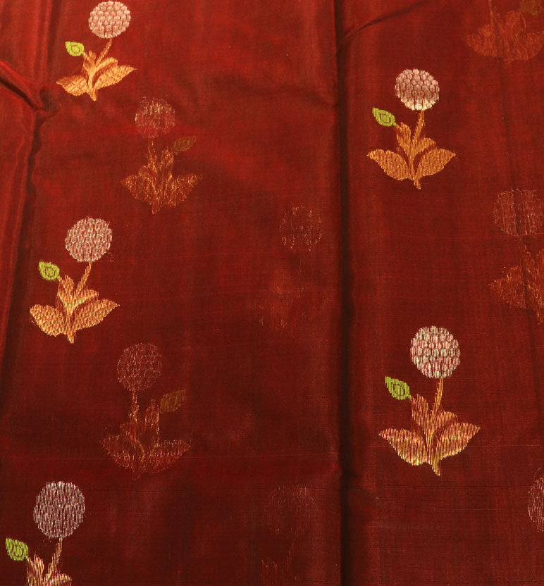 Handloom Chanderi Silk Cotton Saree
