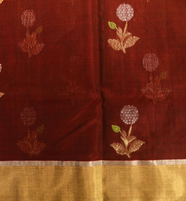 Handloom Chanderi Silk Cotton Saree