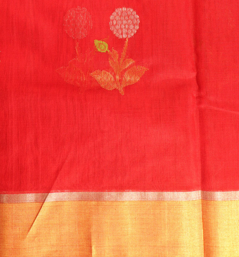 Handloom Chanderi Silk Cotton Saree