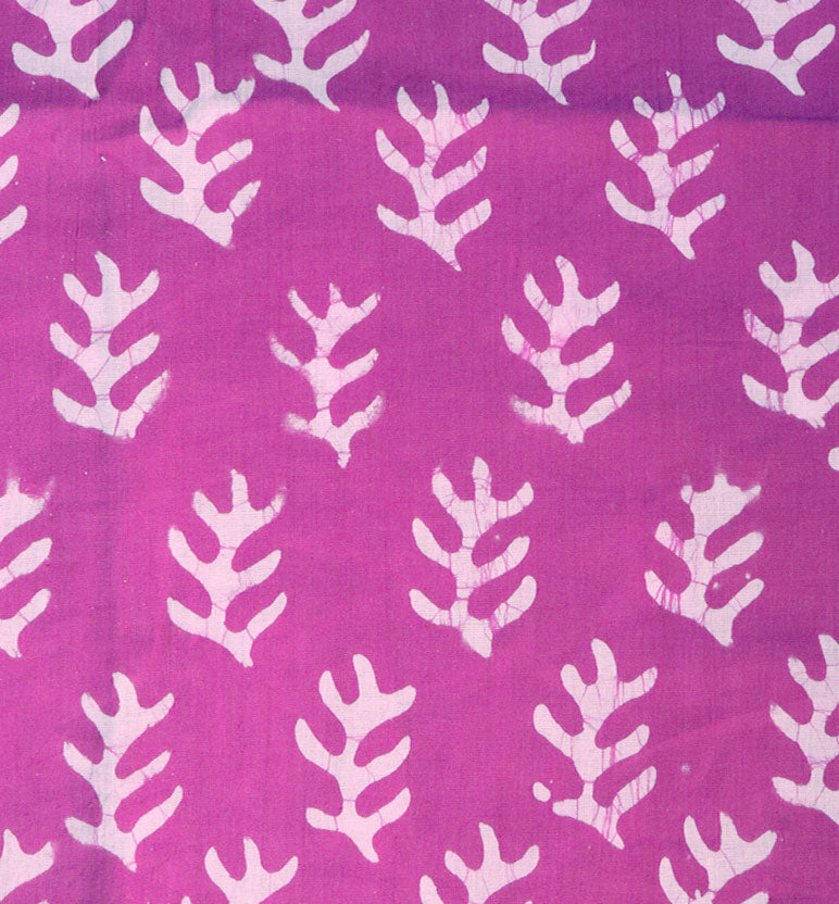 Handcrafted Batik Print Unstitched 3-Piece Suit Set