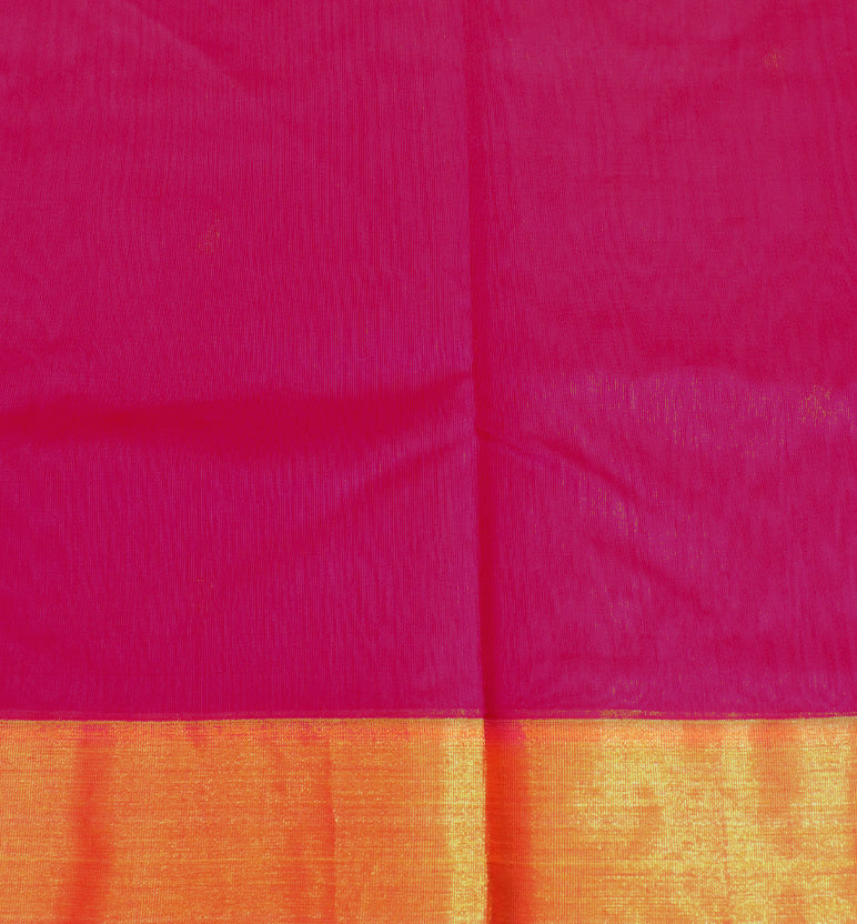 Handloom Chanderi Silk Cotton Saree