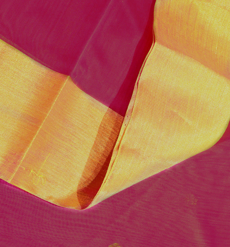 Handloom Chanderi Silk Cotton Saree