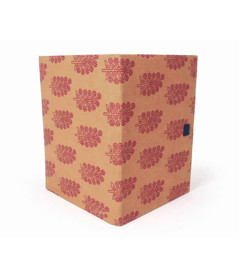 Handcrafted fabric file folder - Hand Block printed