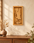 Styled photograph of the handcrafted home décor piece