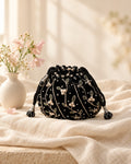 Styled photograph of the handcrafted bag