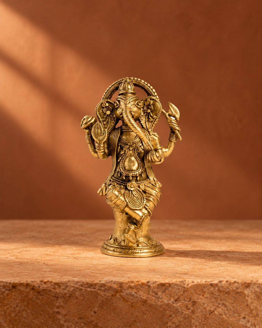 Styled photograph of the handcrafted home décor piece