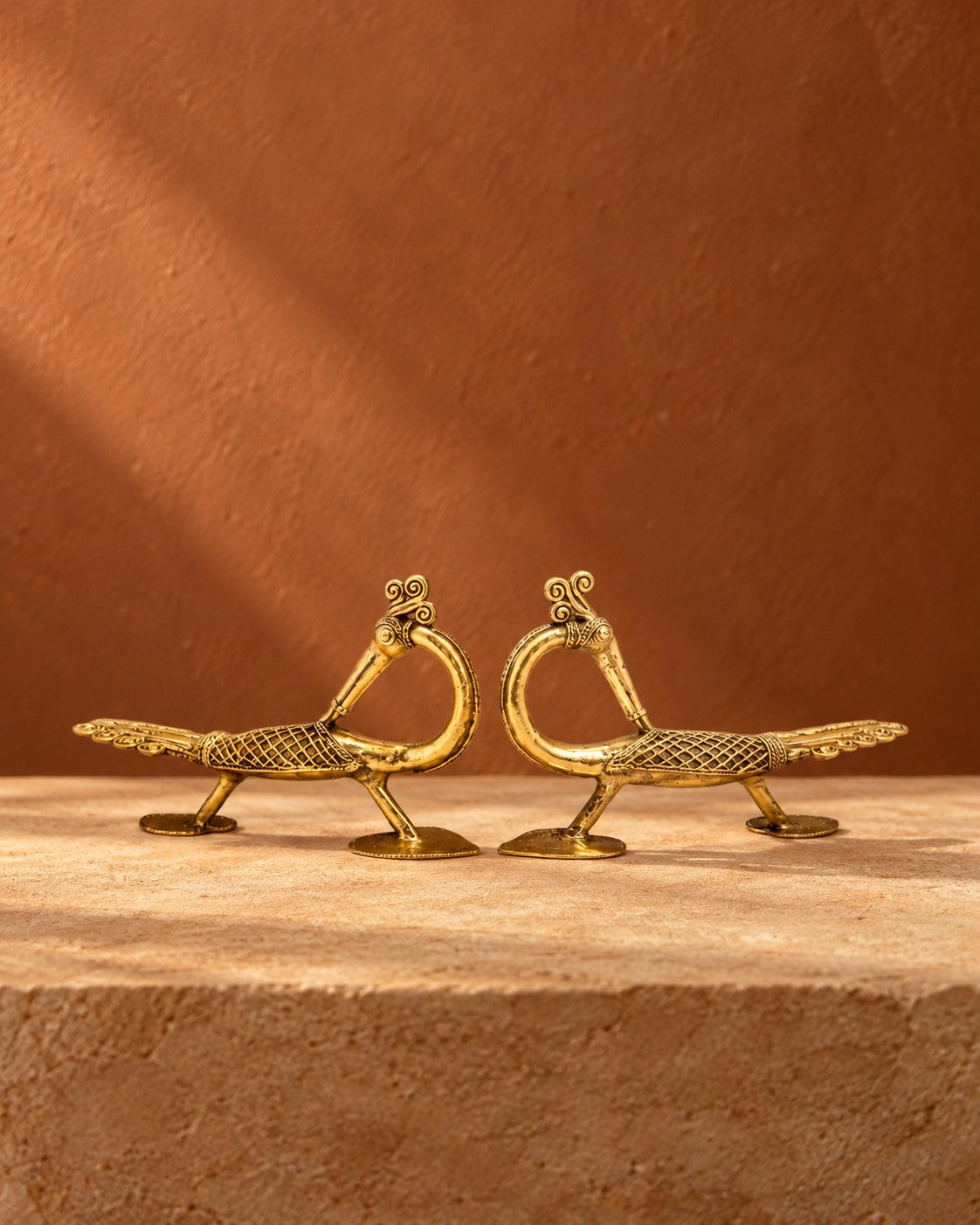 Styled photograph of the handcrafted home décor piece