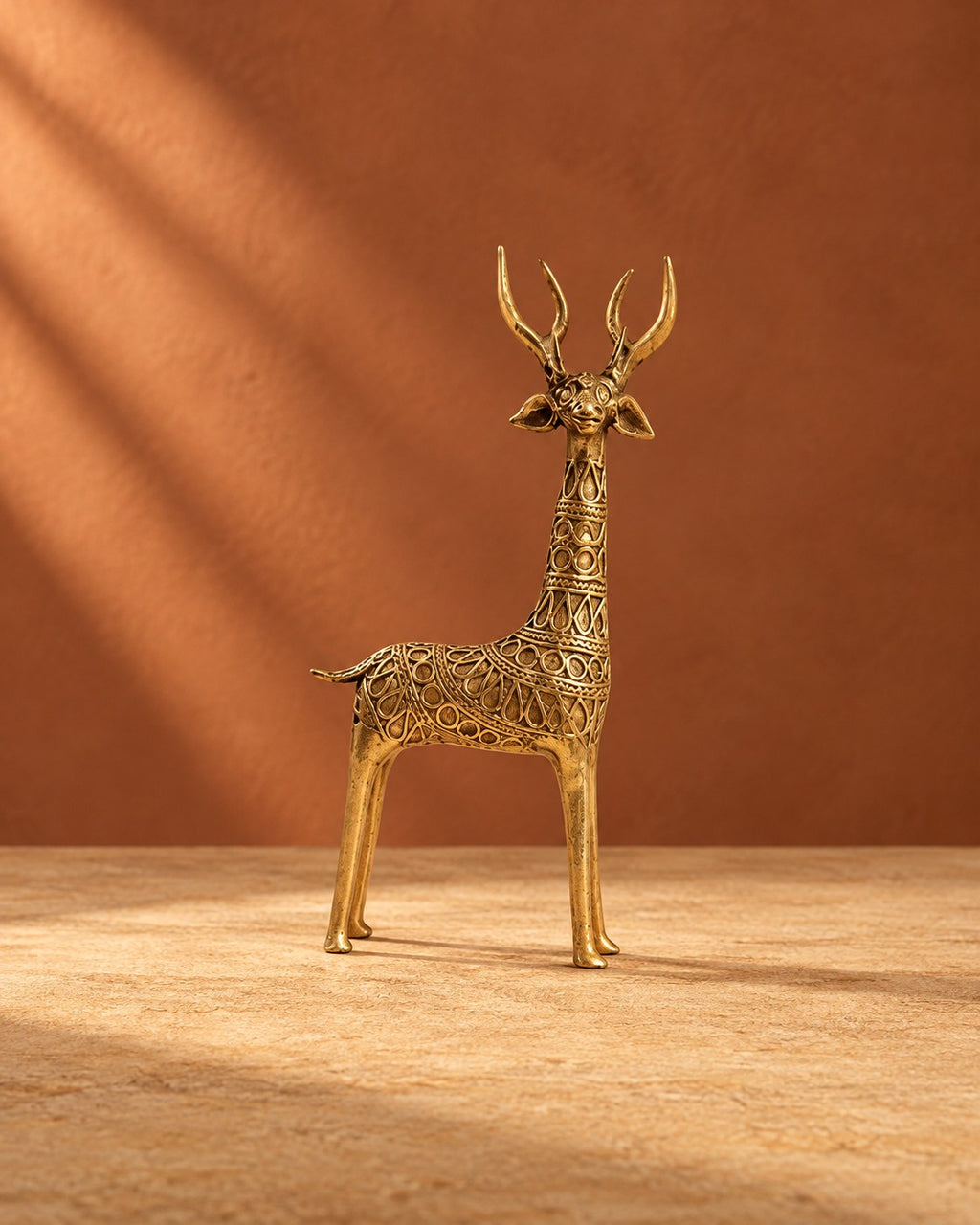 Styled photograph of the handcrafted home décor piece