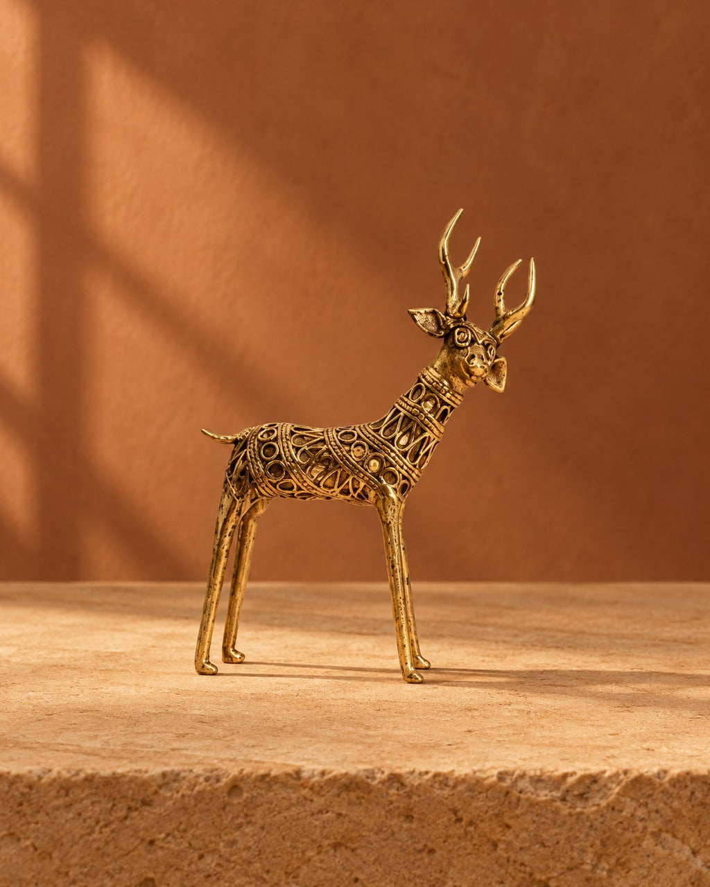 Styled photograph of the handcrafted home décor piece