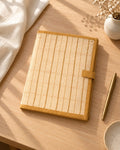 Styled photograph of the handmade file folder