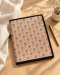 Styled photograph of the handmade file folder