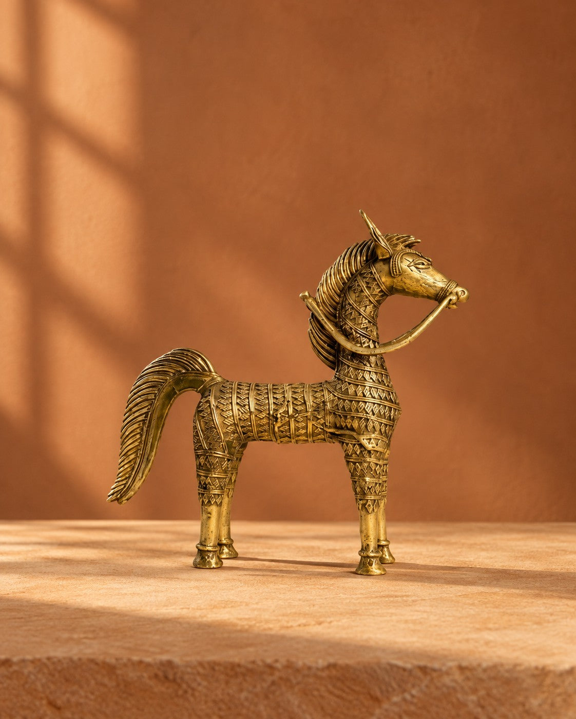 Styled photograph of the handcrafted home décor piece